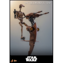 Battle Droid and STAP par Hot Toys - MMS887 - figurine 1/6 Star Wars: The Phantom Menace de 32 cm