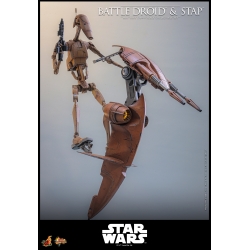 Battle Droid and STAP par Hot Toys - MMS887 - figurine 1/6 Star Wars: The Phantom Menace de 32 cm