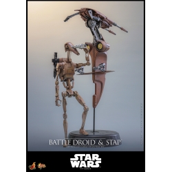 Battle Droid and STAP par Hot Toys - MMS887 - figurine 1/6 Star Wars: The Phantom Menace de 32 cm