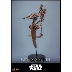Battle Droid and STAP par Hot Toys - MMS887 - figurine 1/6 Star Wars: The Phantom Menace de 32 cm