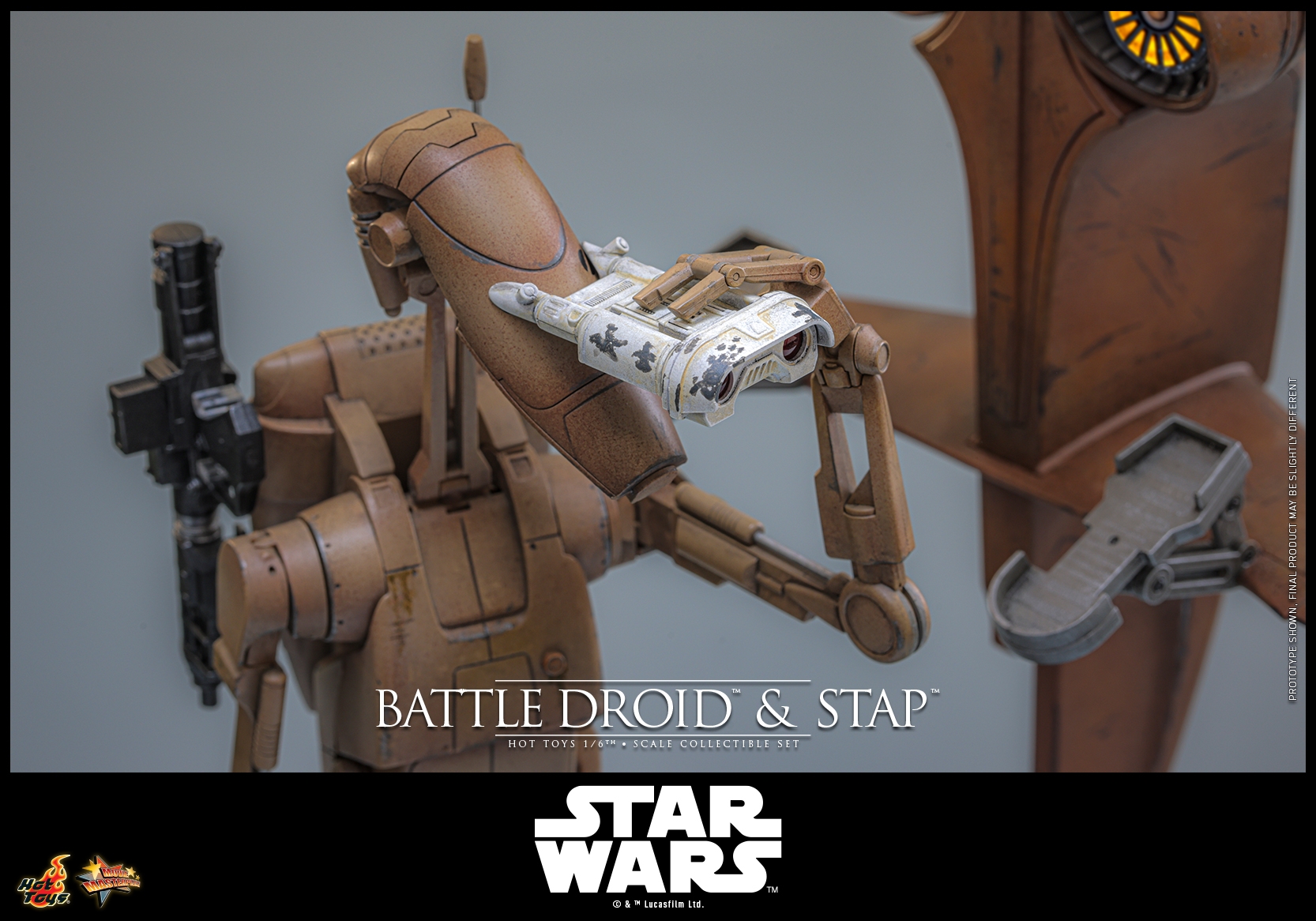 Battle Droid and STAP von Hot Toys - MMS887 - Star Wars: The Phantom Menace 1/6 Maßstab Actionfigur