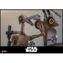 Battle Droid and STAP par Hot Toys - MMS887 - figurine 1/6 Star Wars: The Phantom Menace de 32 cm