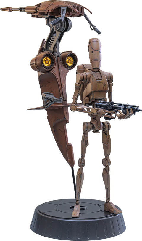 Battle Droid and STAP by Hot Toys - MMS887 - Star Wars: The Phantom Menace 1/6 scale action figure