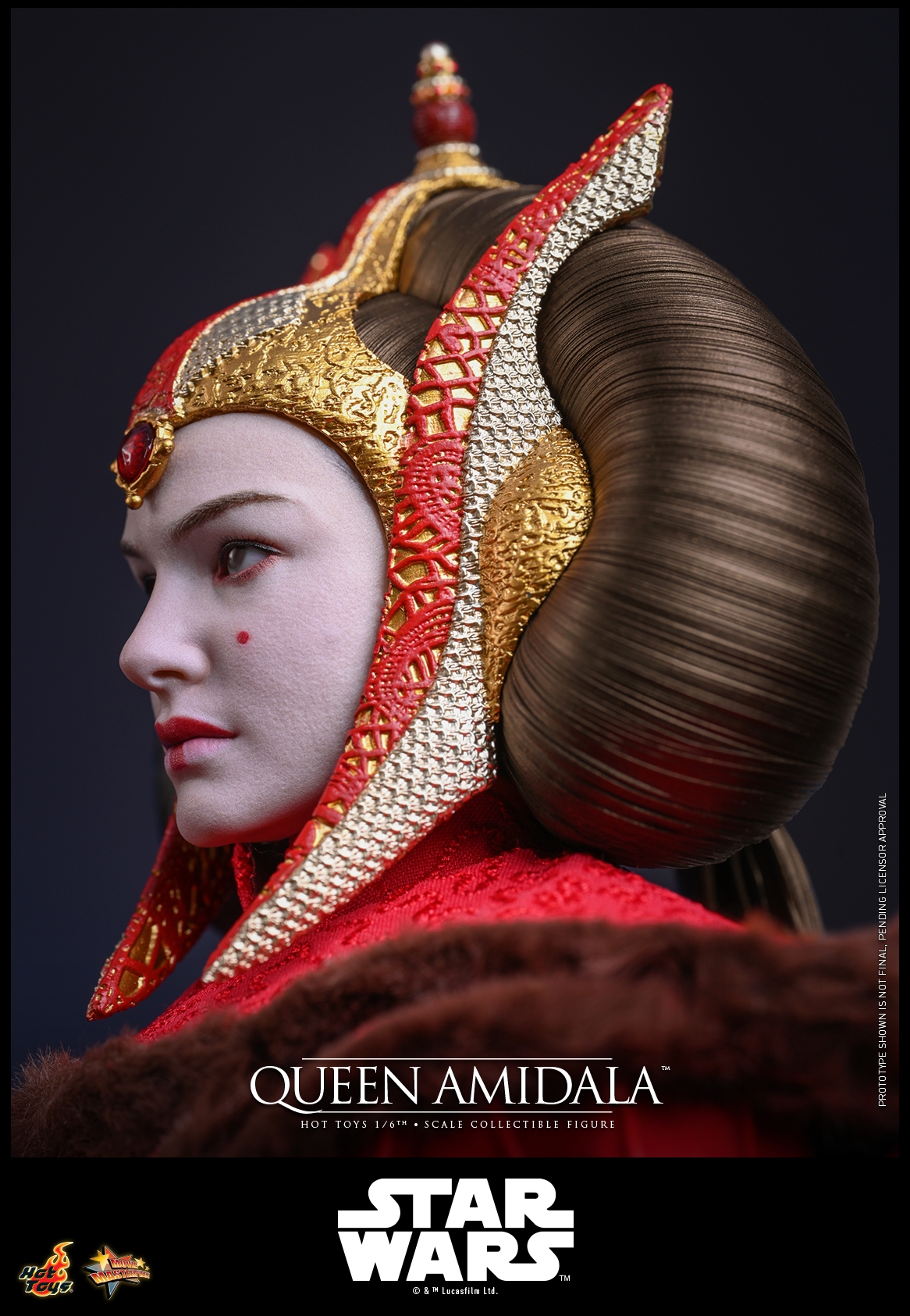 Padme Amidala (Queen Amidala) di Hot Toys - MMS883 - action figure Star Wars: The Phantom Menace in scala 1/6