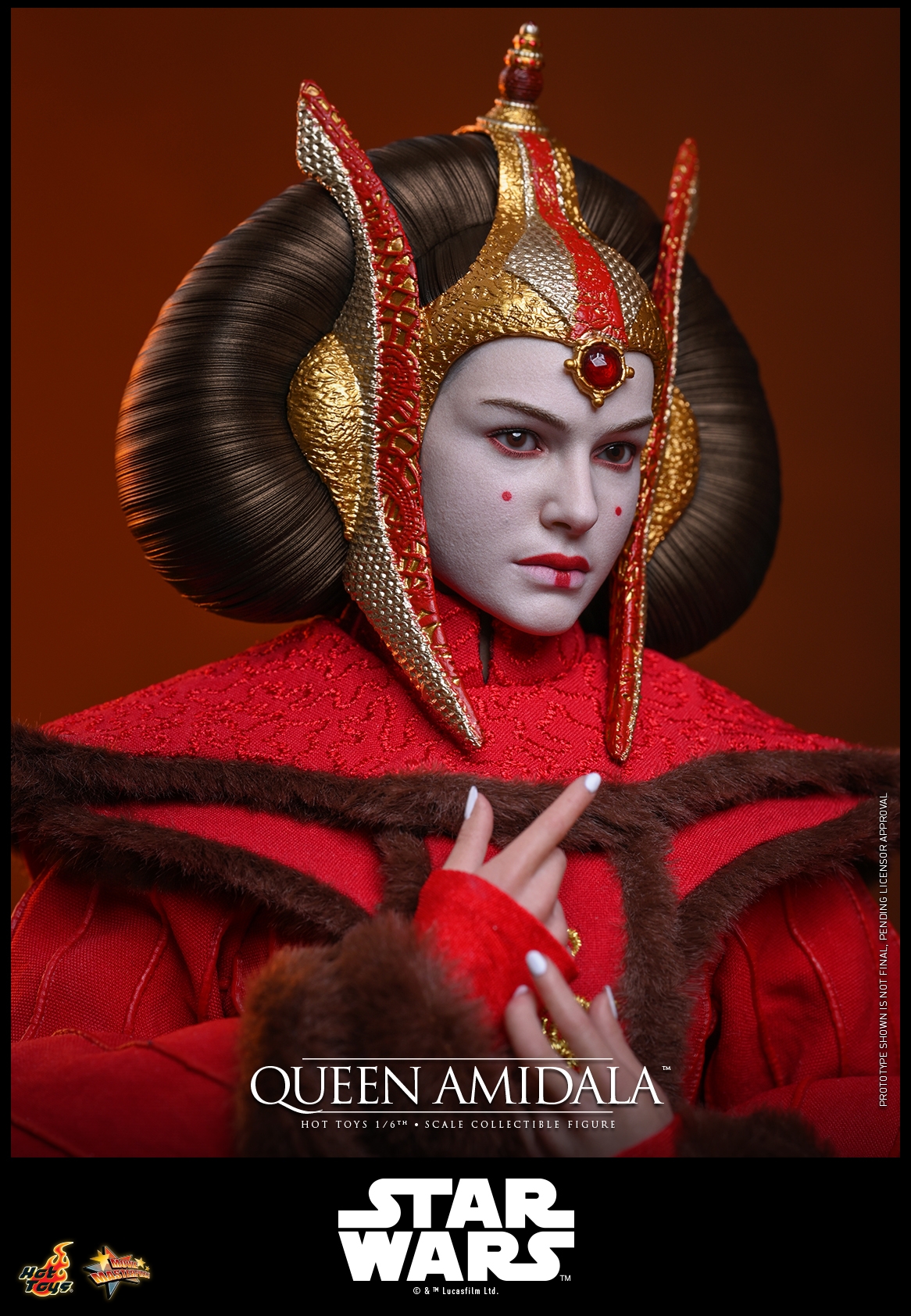 Padme Amidala (Queen Amidala) van Hot Toys - MMS883 - Star Wars: The Phantom Menace 1/6 schaal actiefiguur