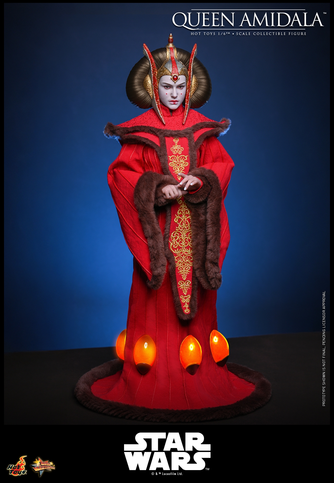 Padme Amidala (Queen Amidala) von Hot Toys - MMS883 - Star Wars: The Phantom Menace 1/6 Maßstab Actionfigur