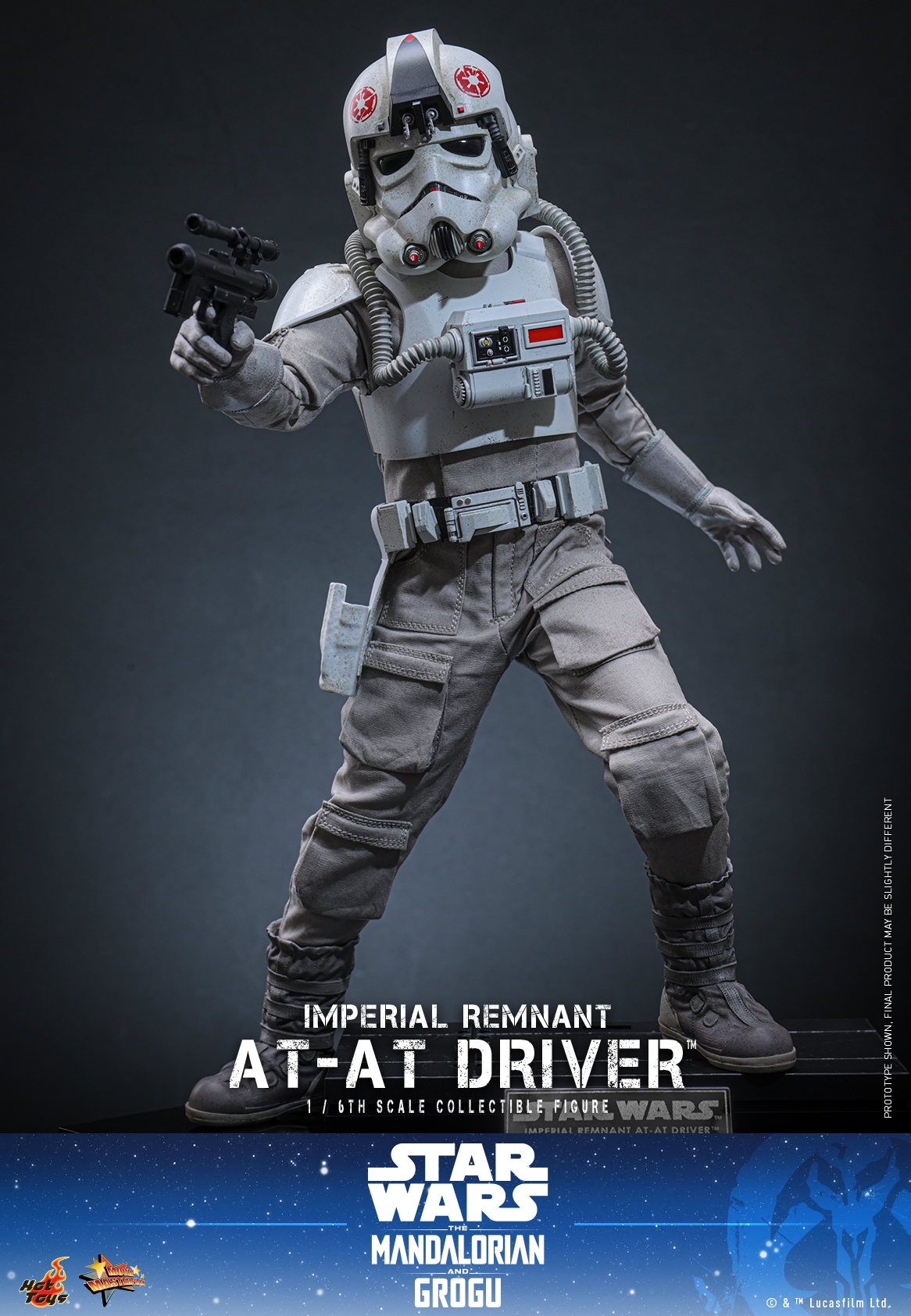 Imperial Remnant AT-AT Driver van Hot Toys - MMS845 - Star Wars: The Mandalorian and Grogu 1/6 schaal actiefiguur