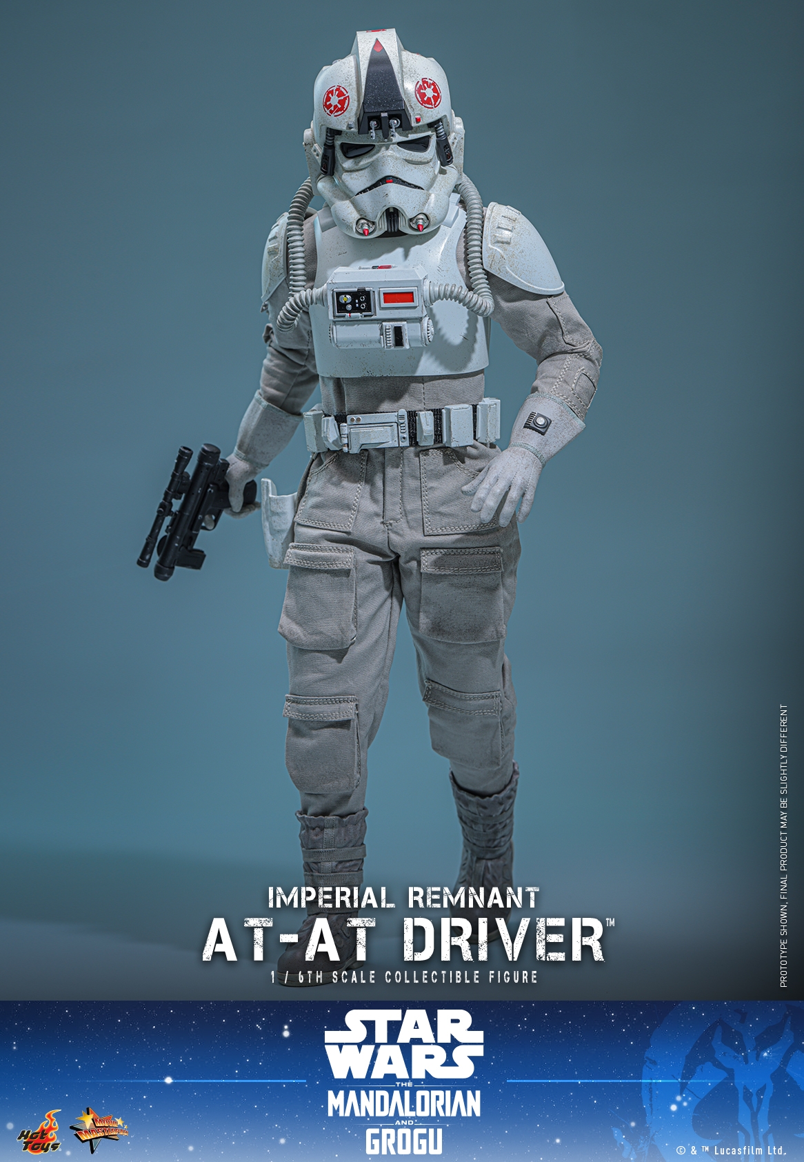 Imperial Remnant AT-AT Driver par Hot Toys - MMS845 - figurine 1/6 Star Wars: The Mandalorian and Grogu de 30 cm