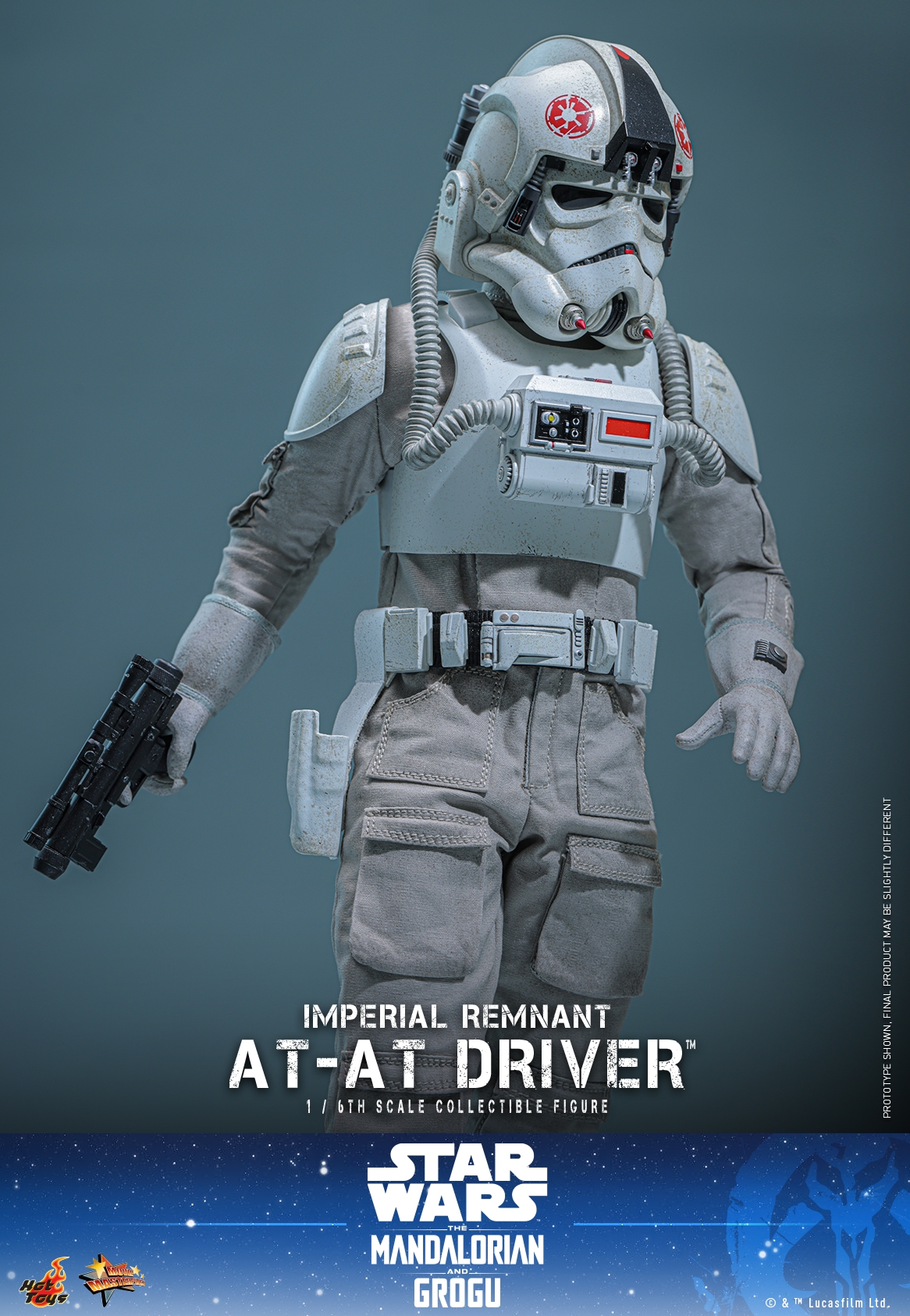 Imperial Remnant AT-AT Driver de Hot Toys - MMS845 - figura de acción Star Wars: The Mandalorian and Grogu a escala 1/6
