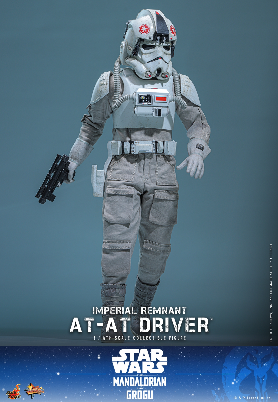 Imperial Remnant AT-AT Driver de Hot Toys - MMS845 - figura de acción Star Wars: The Mandalorian and Grogu a escala 1/6
