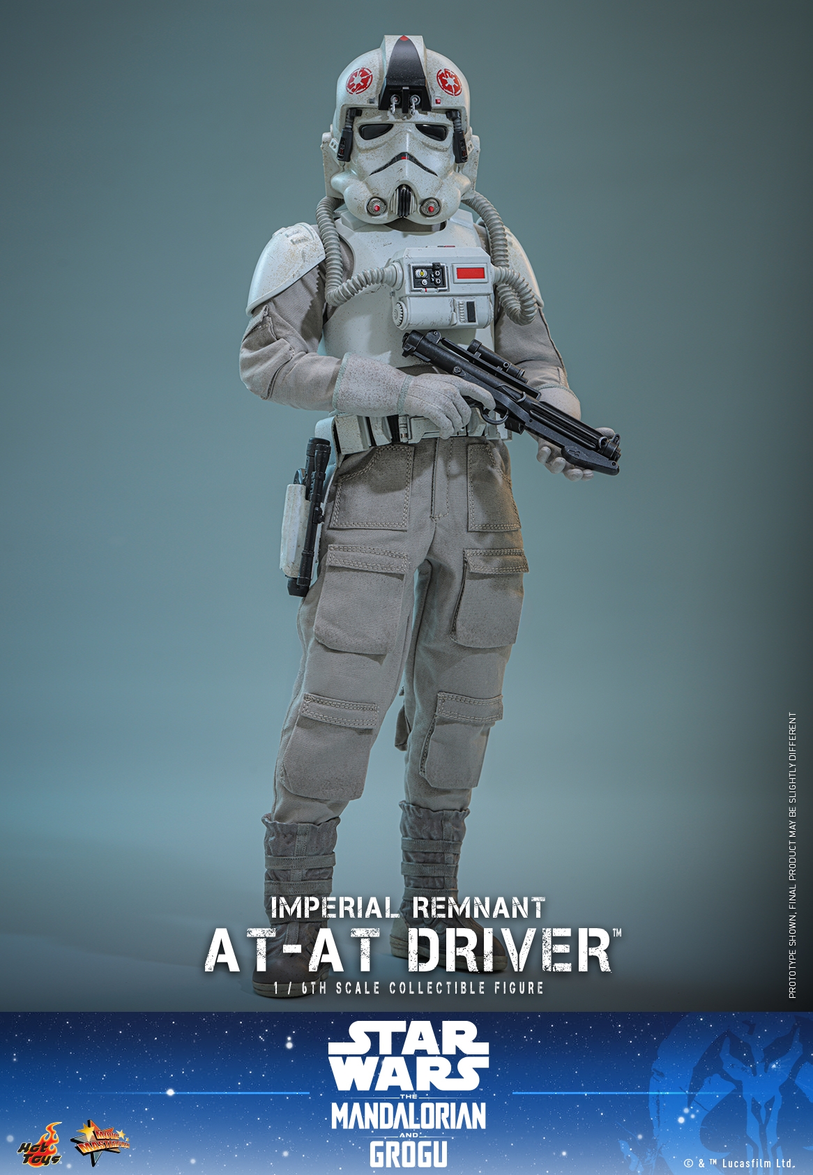 Imperial Remnant AT-AT Driver par Hot Toys - MMS845 - figurine 1/6 Star Wars: The Mandalorian and Grogu de 30 cm