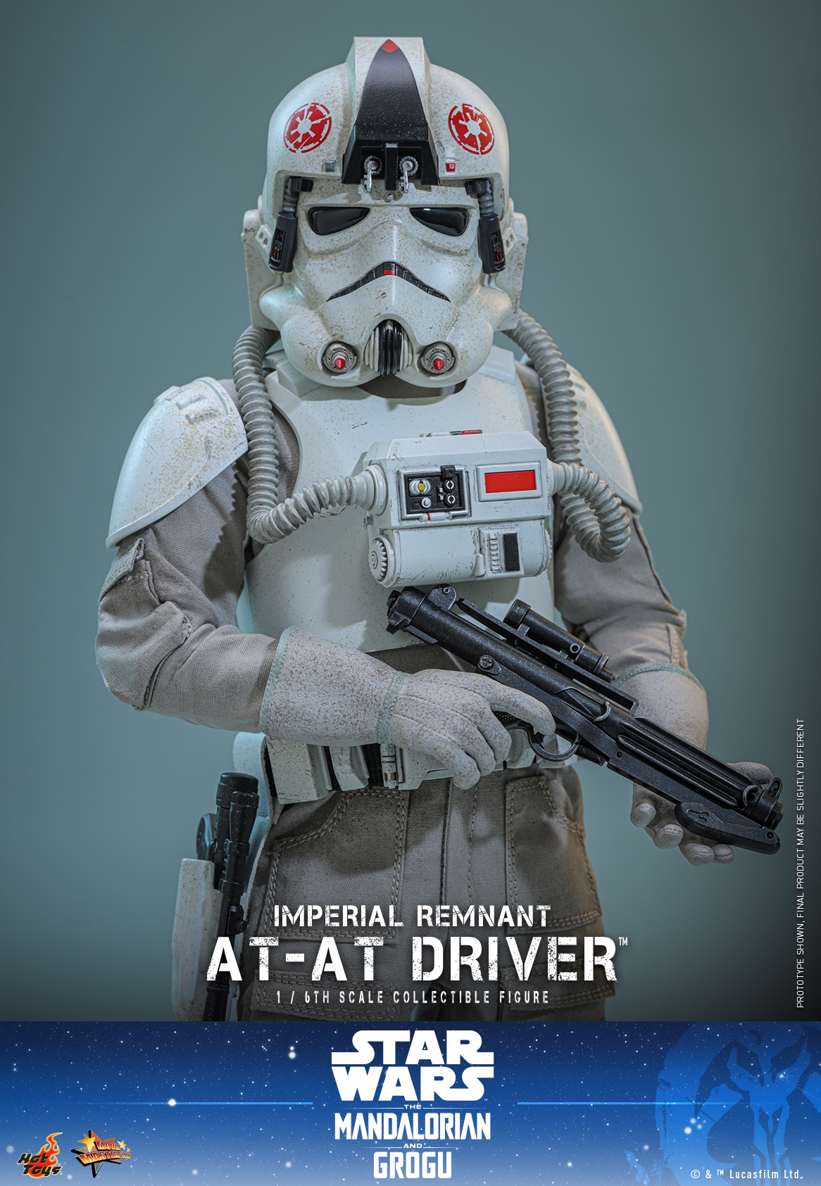 Imperial Remnant AT-AT Driver par Hot Toys - MMS845 - figurine 1/6 Star Wars: The Mandalorian and Grogu de 30 cm