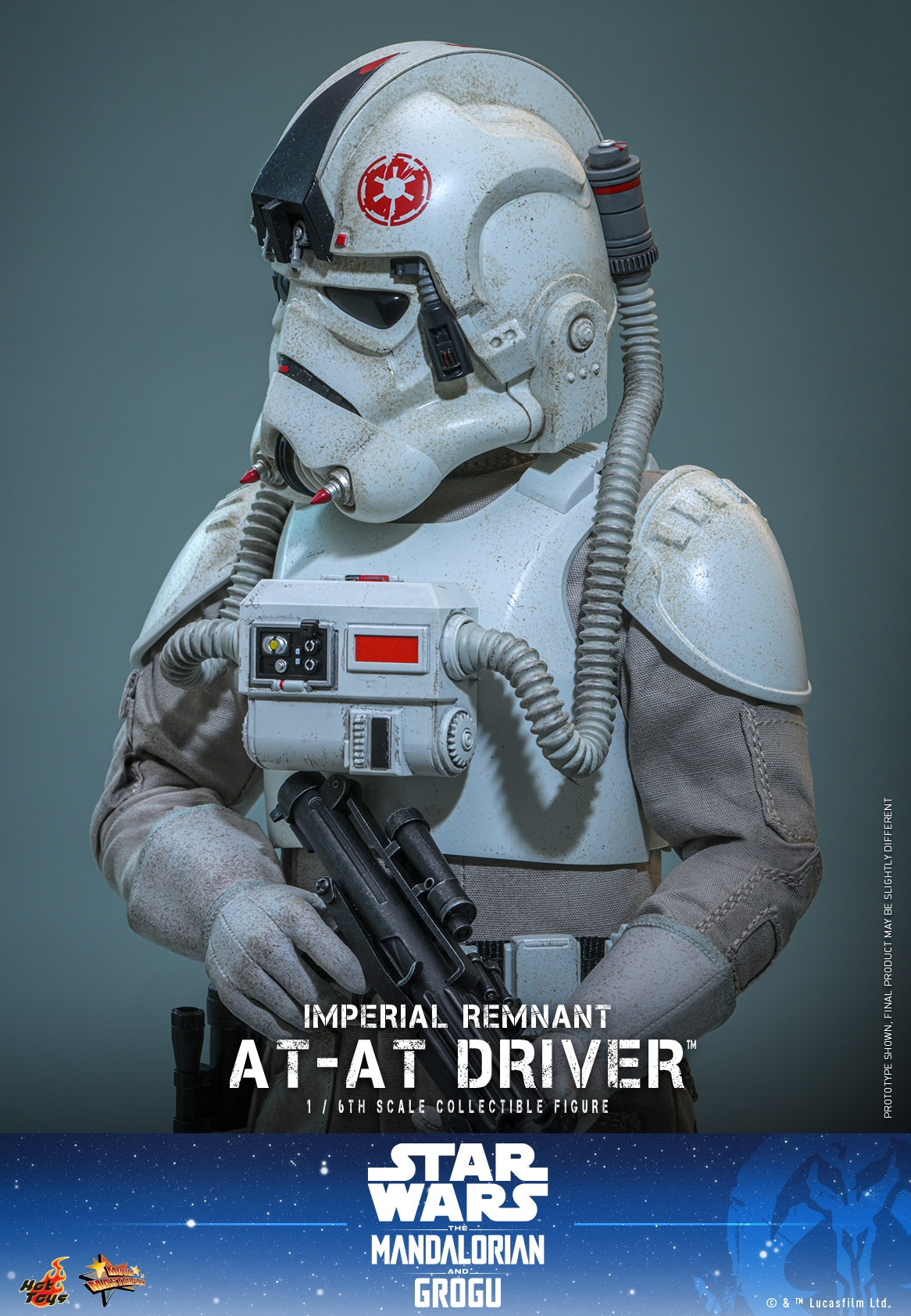 Imperial Remnant AT-AT Driver de Hot Toys - MMS845 - figura de acción Star Wars: The Mandalorian and Grogu a escala 1/6