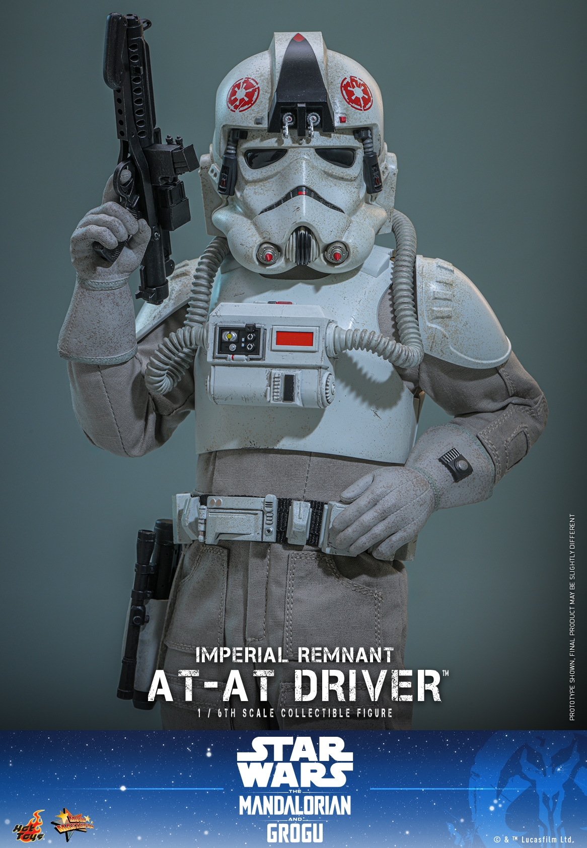 Imperial Remnant AT-AT Driver van Hot Toys - MMS845 - Star Wars: The Mandalorian and Grogu 1/6 schaal actiefiguur