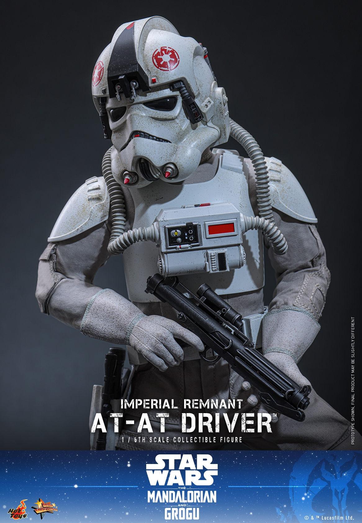 Imperial Remnant AT-AT Driver de Hot Toys - MMS845 - figura de acción Star Wars: The Mandalorian and Grogu a escala 1/6