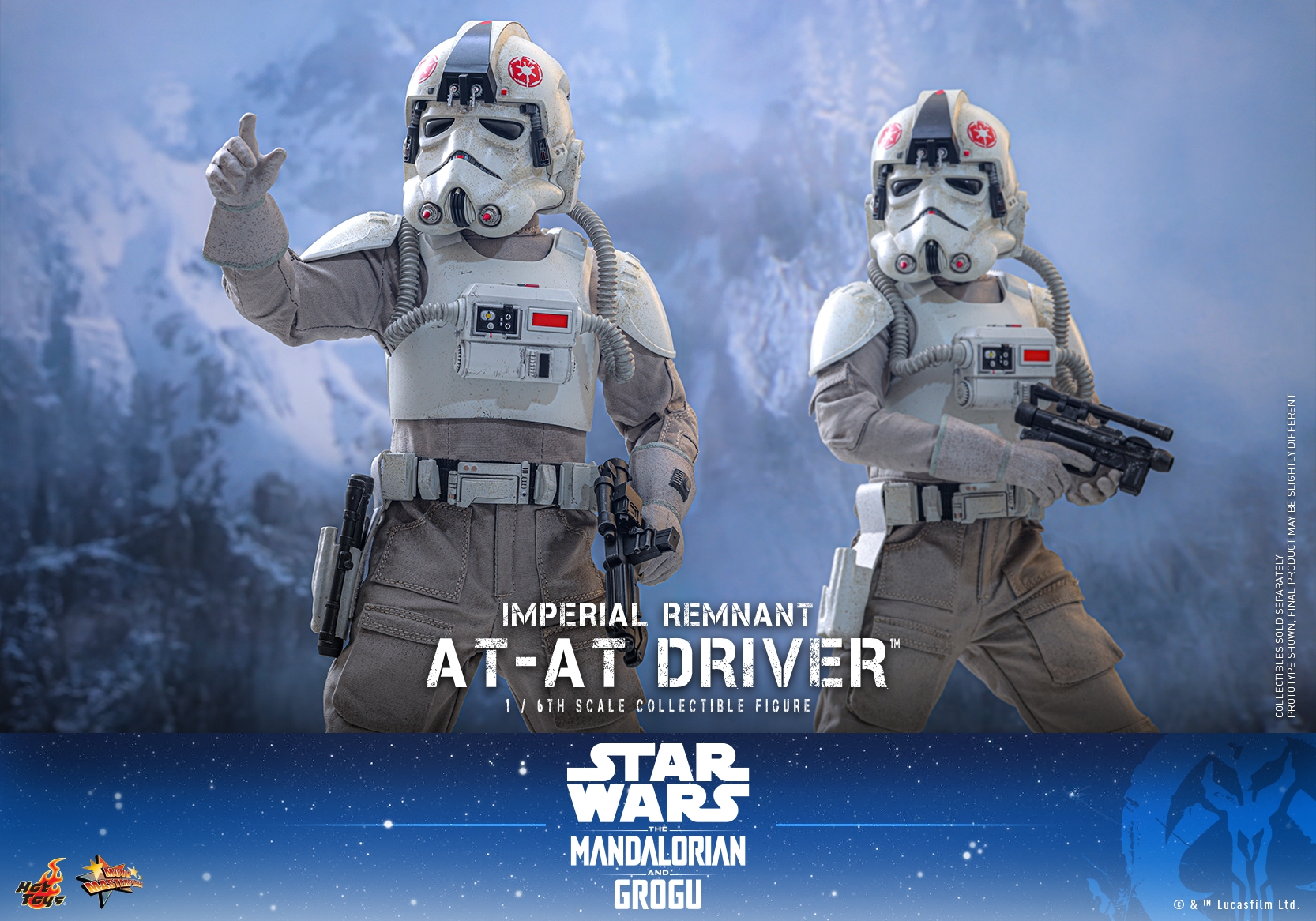 Imperial Remnant AT-AT Driver by Hot Toys - MMS845 - Star Wars: The Mandalorian and Grogu 1/6 scale action figure
