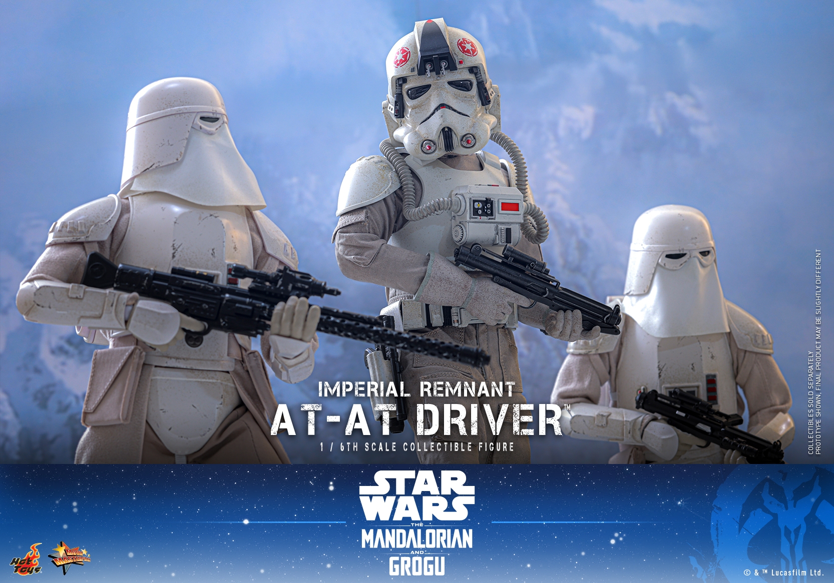 Imperial Remnant AT-AT Driver by Hot Toys - MMS845 - Star Wars: The Mandalorian and Grogu 1/6 scale action figure