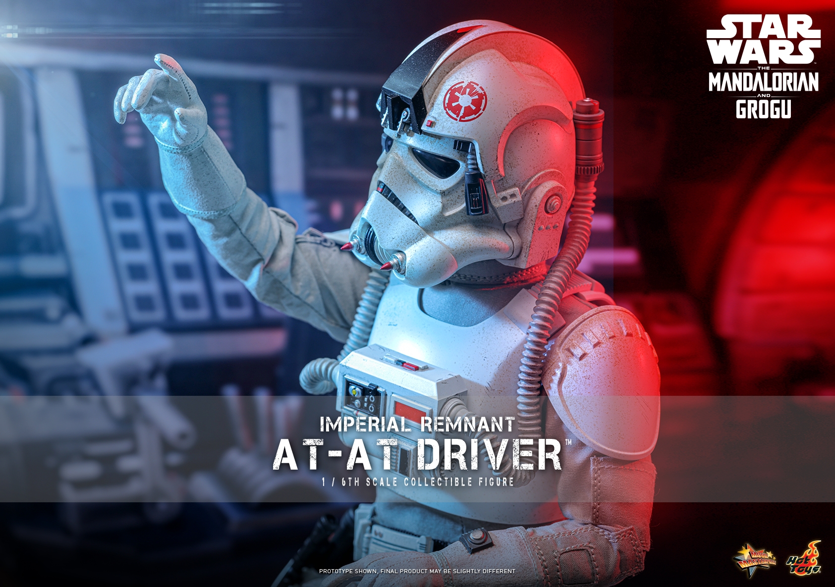 Imperial Remnant AT-AT Driver von Hot Toys - MMS845 - Star Wars: The Mandalorian and Grogu 1/6 Maßstab Actionfigur