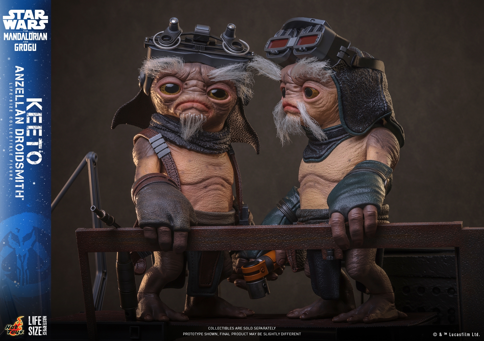 Keeto (Anzellan Droidsmith) by Hot Toys - LMS018 - Star Wars: The Mandalorian and Grogu 1/1 scale action figure