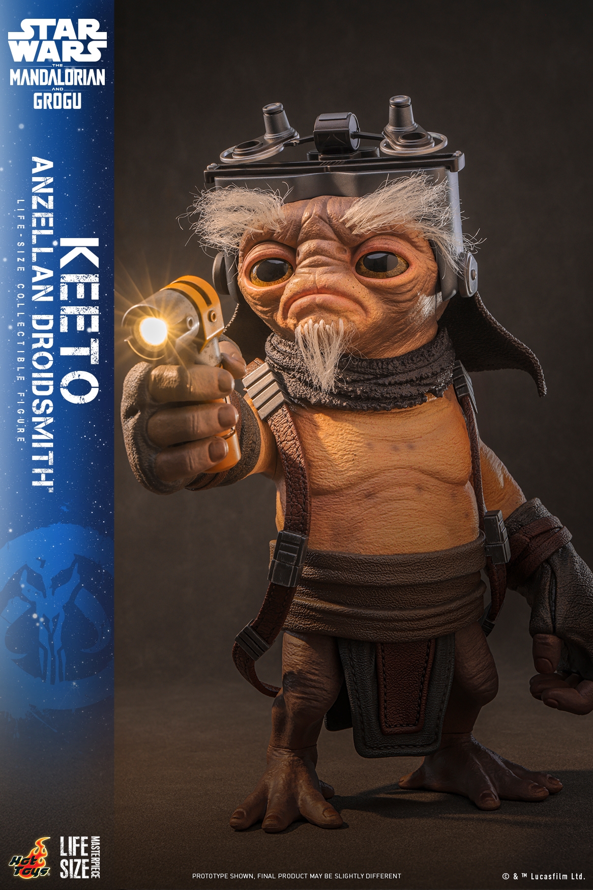 Keeto (Anzellan Droidsmith) by Hot Toys - LMS018 - Star Wars: The Mandalorian and Grogu 1/1 scale action figure