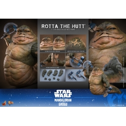 Rotta The Hutt van Hot Toys - MMS885 - Star Wars: The Mandalorian and Grogu 1/6 schaal actiefiguur