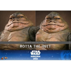 Rotta The Hutt par Hot Toys - MMS885 - figurine 1/6 Star Wars: The Mandalorian and Grogu de 31 cm