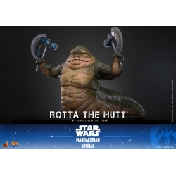 Rotta The Hutt par Hot Toys - MMS885 - figurine 1/6 Star Wars: The Mandalorian and Grogu de 31 cm