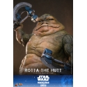 Rotta The Hutt de Hot Toys - MMS885 - figura de acción Star Wars: The Mandalorian and Grogu a escala 1/6