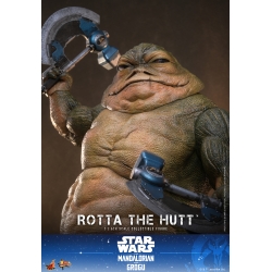 Rotta The Hutt par Hot Toys - MMS885 - figurine 1/6 Star Wars: The Mandalorian and Grogu de 31 cm