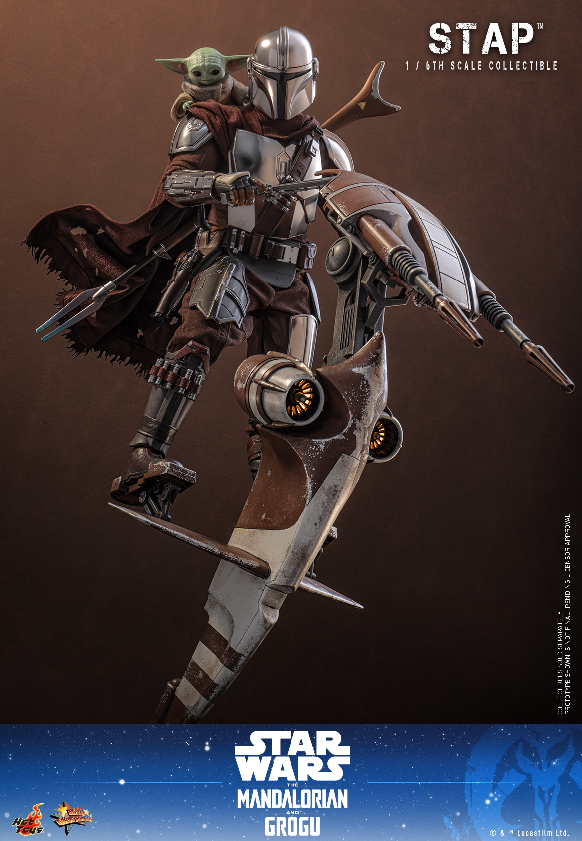 STAP by Hot Toys - MMS886 - Star Wars: The Mandalorian and Grogu 1/6 scale vehicle
