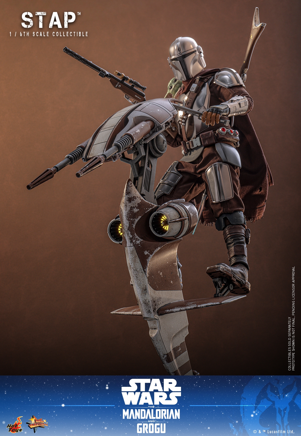 STAP by Hot Toys - MMS886 - Star Wars: The Mandalorian and Grogu 1/6 scale vehicle