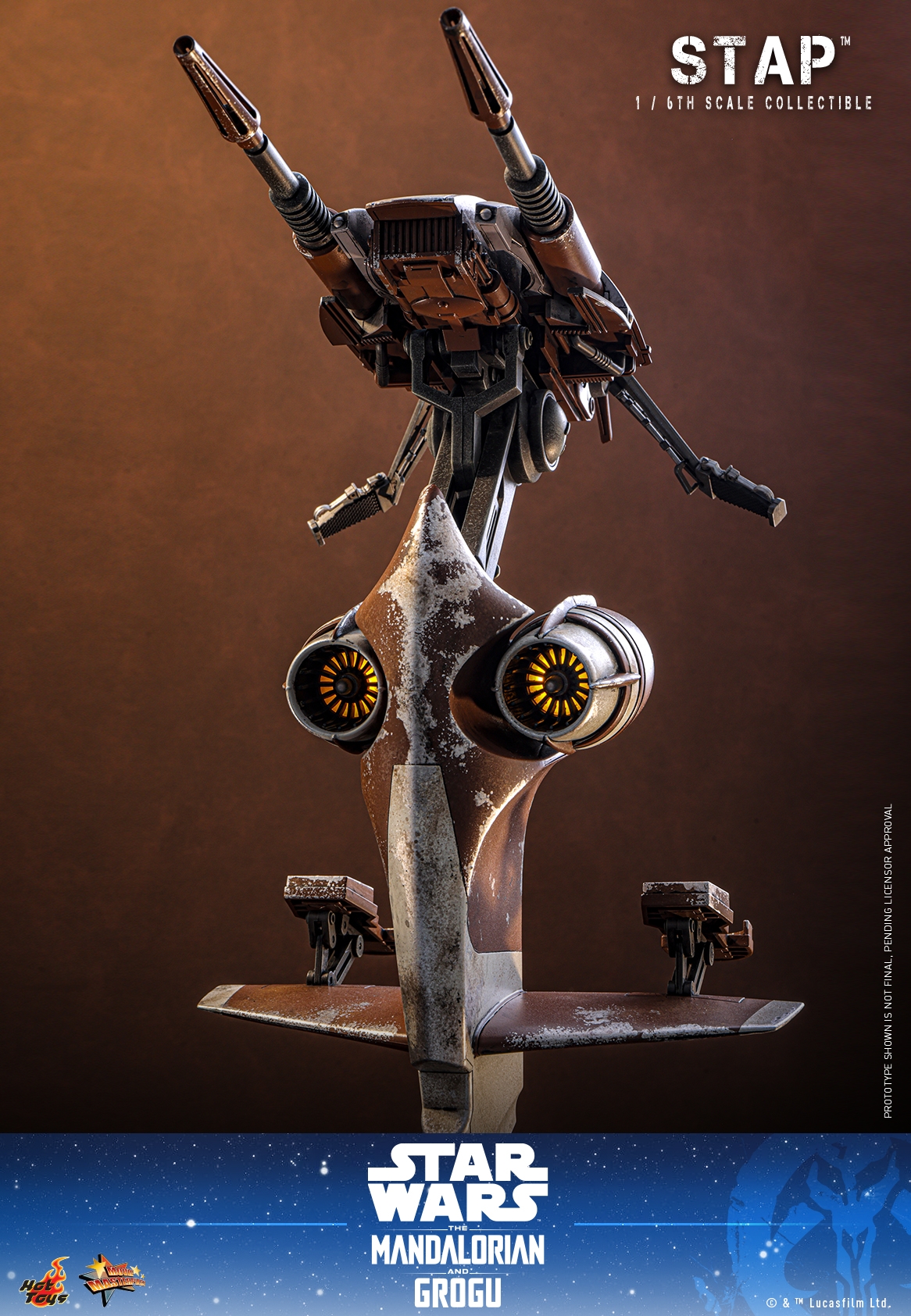 STAP by Hot Toys - MMS886 - Star Wars: The Mandalorian and Grogu 1/6 scale vehicle