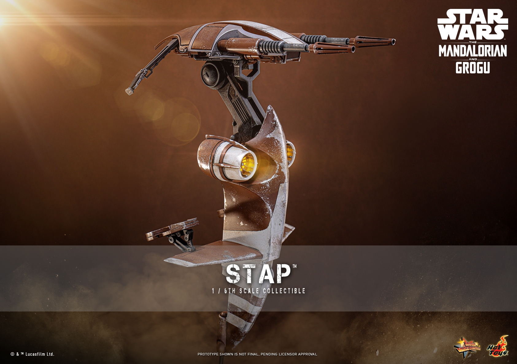 STAP by Hot Toys - MMS886 - Star Wars: The Mandalorian and Grogu 1/6 scale vehicle