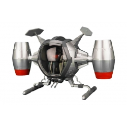 Cosmoliner Metaltech de HL Pro Silver Edition version - 14S - réplica Captain Future de 19 cm