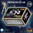 Cosmoliner Metaltech de HL Pro Silver Edition version - 14S - réplica Captain Future de 19 cm
