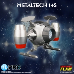 Cosmoliner Metaltech Silver Edition by HL Pro - 14S - Captain Future 19 cm replica
