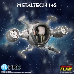 Cosmoliner Metaltech von HL Pro Silver Edition version - 14S - Captain Future 19 cm Replik