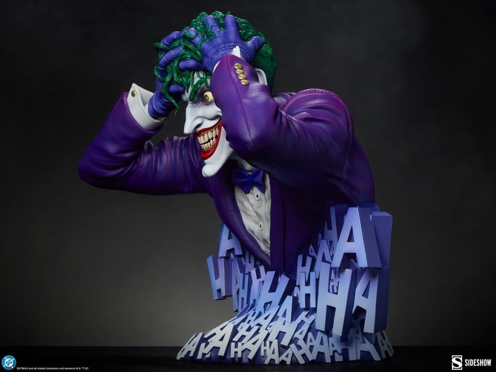 The Joker de Sideshow Collectibles - busto Batman : The Killing Joke de 36 cm