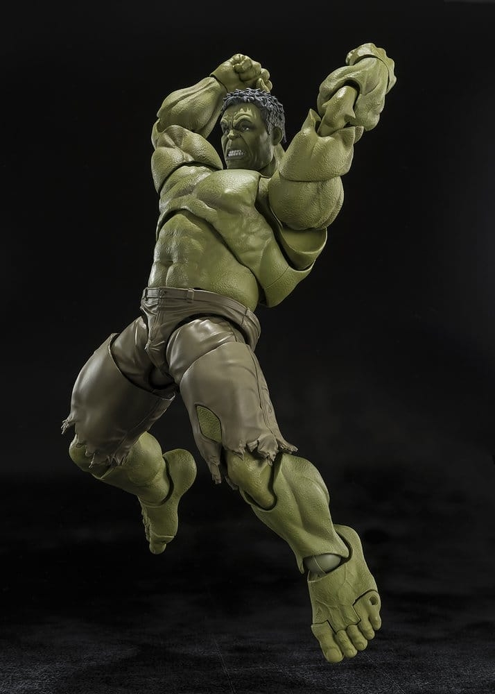 Hulk SH Figuarts di Bandai Tamashii Nations - action figure Spider-Man : Brand New Day alta 21 cm