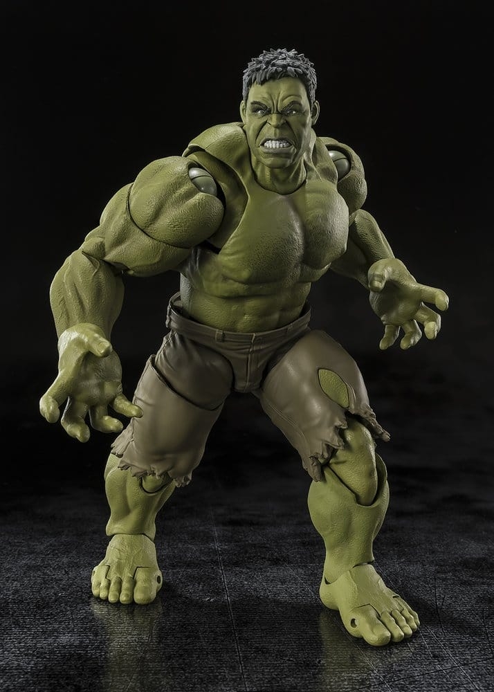 Hulk SH Figuarts di Bandai Tamashii Nations - action figure Spider-Man : Brand New Day alta 21 cm