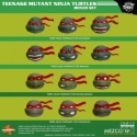 Tortues Ninja One:12 Collective par Mezco - figurines 1/12 Mirage Studios de 17 cm