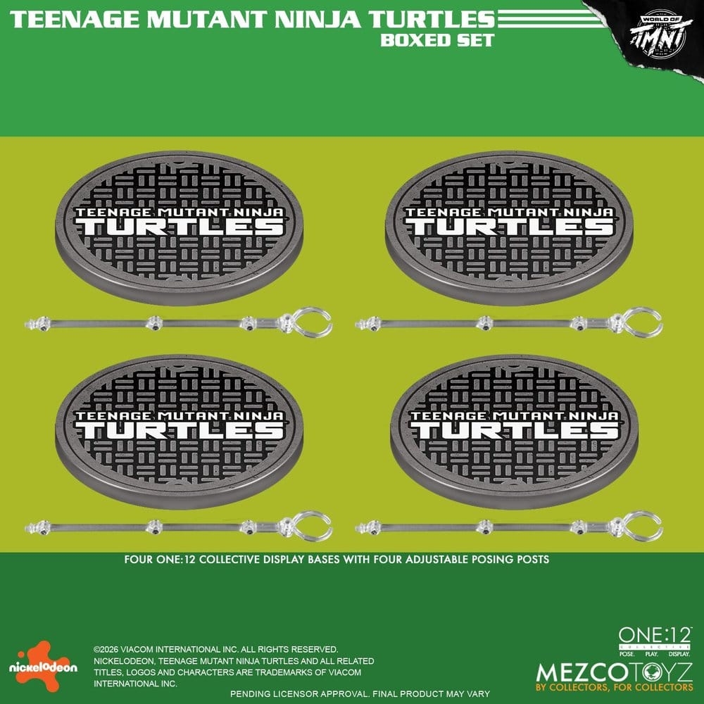 Teenage Mutant Ninja Turtles One:12 Collective di Mezco - action figure Mirage Studios in scala 1/12