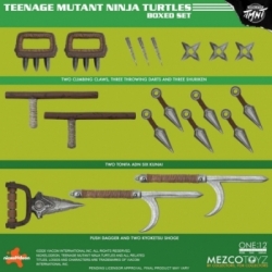 Tortues Ninja One:12 Collective par Mezco - figurines 1/12 Mirage Studios de 17 cm