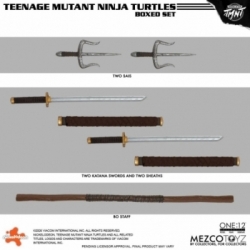 Teenage Mutant Ninja Turtles One:12 Collective by Mezco - Mirage Studios 1/12 scale action figures