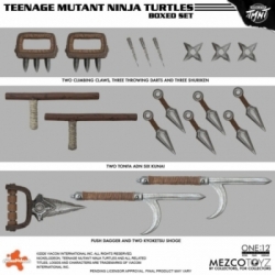 Tortues Ninja One:12 Collective par Mezco - figurines 1/12 Mirage Studios de 17 cm