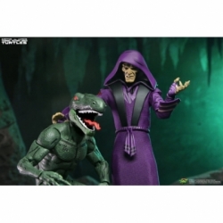Daimyo Orkai and Raptor par Neca - figurines Les Tortues Ninja de 18 cm