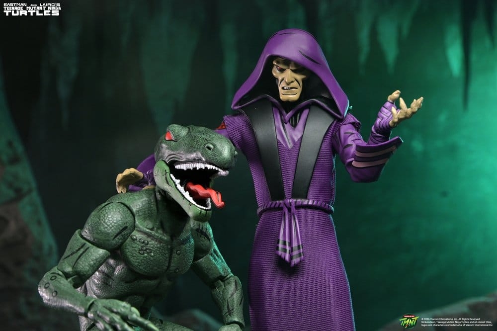 Daimyo Orkai and Raptor by Neca - Teenage Mutant Ninja Turtles 18 cm action figures