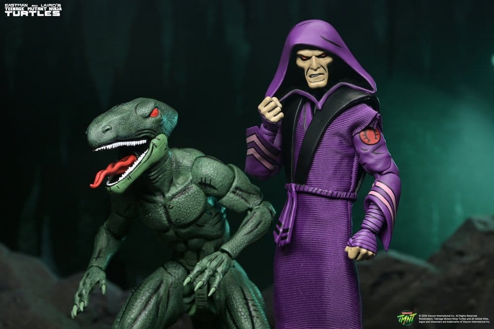 Daimyo Orkai and Raptor van Neca - Teenage Mutant Ninja Turtles 18 cm actiefiguren