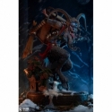 Krampus de Sideshow Collectibles - estatua Krampus de 48 cm
