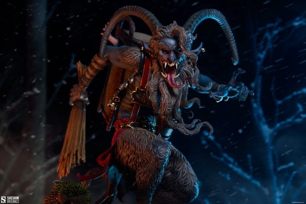 Krampus di Sideshow Collectibles - statua Krampus alta 48 cm